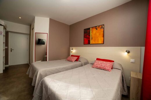 Chambre rez-de-chaussée